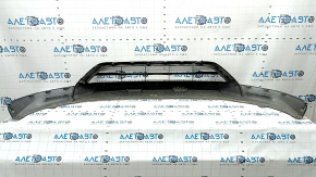 Mitsubishi Outlander 2020-2025 front bumper lip with gray, broken mount, scratches