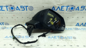 Right side mirror assembly for Audi Q5 80A 18-24V 15-pin, blue, auto-dimming, turn signal, BSM, heated