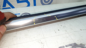 Door-glass molding, central front left, Audi Q5 80A 18-19, chrome, scratches