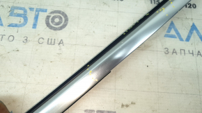 Door-glass molding, central rear left, Audi Q5 80A 18-19, chrome, scratches