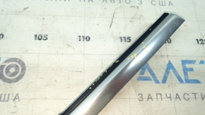 Door-glass molding, central rear left, Audi Q5 80A 18-19, chrome, scratches