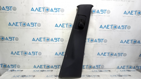 Right upper center pillar trim for Dodge Dart 13-16, black, type 1, scratches