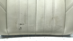Audi Q5 80A 18-20 leather driver's seat back, beige, heated, ready to clean