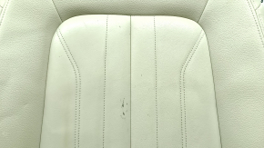 Audi Q5 80A 18-20 leather driver's seat back, beige, heated, ready to clean