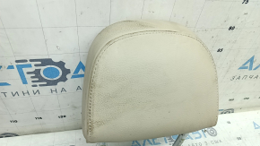 Rear left headrest for Audi Q5 80A 18-20 leather, beige, for cleaning