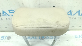 Rear central headrest for Audi Q5 80A 18-20 leather, beige, ready to clean