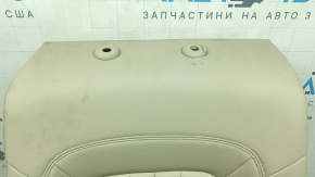 Audi Q5 80A 18-20 driver's seat back upholstery, beige leather, Standard, with frame, ready to clean