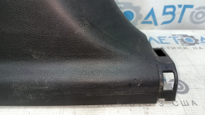 Center pillar trim lower right Acura MDX 14-20 black, rubbed