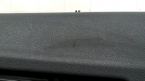 Door trim panel, front right, Audi Q5 80A 18-20, dark gray, beige armrest, beige leather insert, scratches, needs cleaning