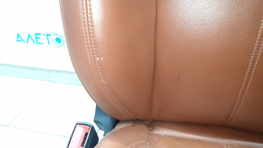 Alfa Romeo Giulia 17-18 driver's seat with airbag, electric, heated, memory, red leather