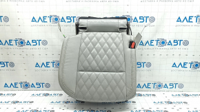 Mitsubishi Outlander 22-25 rear seat cushion, 2nd row, right, gray leather, heated
