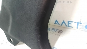 Honda Civic X FC 16-21 4D lower right center pillar trim, black, scratches