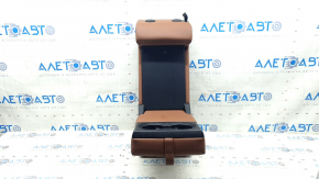 Rear seat backrest, 2nd row, center, Alfa Romeo Giulia 20 - brown leather, without left part