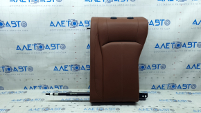 Backrest of the rear row of seats, 2nd row, left, Alfa Romeo Giulia 20 - brown leather, without the central part