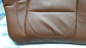 Alfa Romeo Giulia 2020 rear seat cushion, 2nd row, brown leather, ready to clean