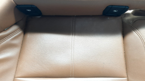 Alfa Romeo Giulia 2020 rear seat cushion, 2nd row, brown leather, ready to clean