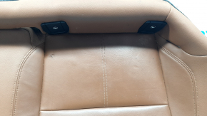 Alfa Romeo Giulia 2020 rear seat cushion, 2nd row, brown leather, ready to clean