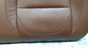 Alfa Romeo Giulia 2020 rear seat cushion, 2nd row, brown leather, ready to clean