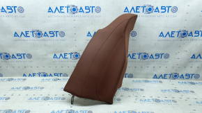Right rear seat side bolster for Alfa Romeo Giulia 17-20, brown leather