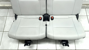 Mitsubishi Outlander 22-25 rear seats, 3rd row, grey leather, needs cleaning, wrinkled