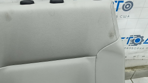 Mitsubishi Outlander 22-25 rear seats, 3rd row, grey leather, needs cleaning, wrinkled