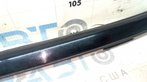 Molding door-glass center rear left Alfa Romeo Giulia 20-25 black, scratches