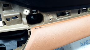 Alfa Romeo Giulia 21 front dashboard with AIRBAG - black and brown, ready for cleaning