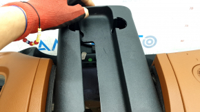 Alfa Romeo Giulia 21 front dashboard with AIRBAG - black and brown, ready for cleaning