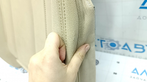 Driver's seat cushion upholstery BMW 3 G20 22-24 Canberra Beige leather, cracked
