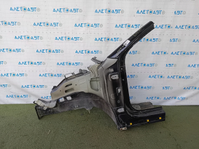 Front left quarter panel for Kia Niro 17-22 HEV on the body, black ABP