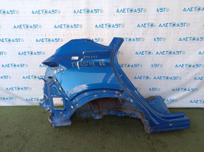 Hyundai Tucson 19-21 rear right quarter wing on the body, blue