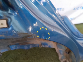 Hyundai Tucson 19-21 rear right quarter wing on the body, blue