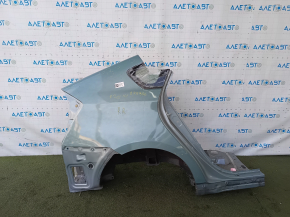 Quarter wing rear right Toyota Prius 30 10-12 on the body, green, dents, bumps