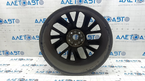Mitsubishi Outlander 22-25 R20x8J ET35 black and chrome wheel rim, curb