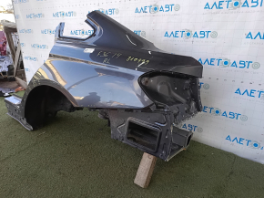 Quarter wing rear left BMW 4 F36 15-20 Gran Coupe, graphite, made, putty, pokes