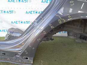 Quarter wing rear left BMW 4 F36 15-20 Gran Coupe, graphite, made, putty, pokes