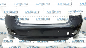 Bare rear bumper for BMW 3 G20 19-22 with parking sensors, graphite