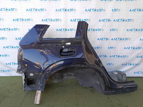 Quarter wing rear right Volvo XC90 16-22 on the body, blue, dent, bump