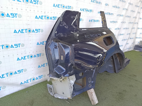 Quarter wing rear right Volvo XC90 16-22 on the body, blue, dent, bump