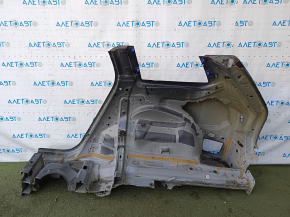 Quarter wing rear right Volvo XC90 16-22 on the body, blue, dent, bump