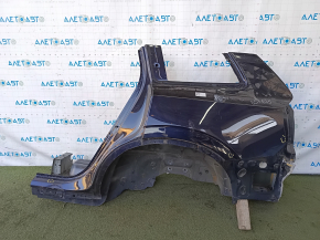 Quarter wing rear left Volvo XC90 16-22 on the body, blue, bumps