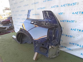 Quarter wing rear left Volvo XC90 16-22 on the body, blue, bumps