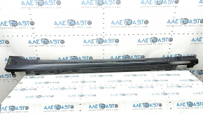 Right side sill for BMW 3 G20 19-24, graphite, backlit, scratches