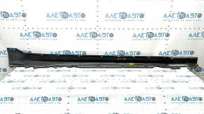 Left side sill for BMW 3 G20 19-24, graphite, backlit, scratches