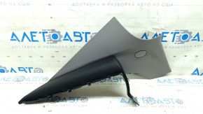 Upper left rear pillar trim for Alfa Romeo Giulia 17-23, gray, needs cleaning, scratches