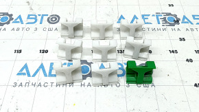 Right door sill clips for BMW 3 G20 19-24, set of 9 pieces
