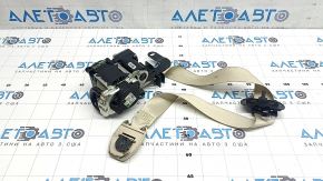 Passenger seat belt with tensioner and squib for BMW 3 G20 19-24 beige, dry-cleanable