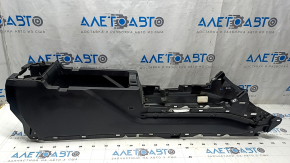 The central console, bare upper, Nissan Murano z52 2015-2016, black, scuffed