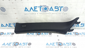 Upper left front pillar trim for BMW 3 G20 19-24, black, with plug, worn