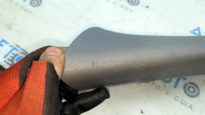 Upper left front pillar trim for Alfa Romeo Giulia 21-23, gray, needs cleaning, scratches
